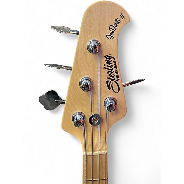 Used Sterling by Music Man Joe Dart II Black Electric Bass Guitar
