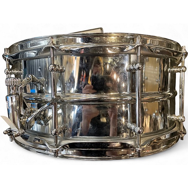 Used Ludwig 14X6.5 Supralite Snare Chrome Drum