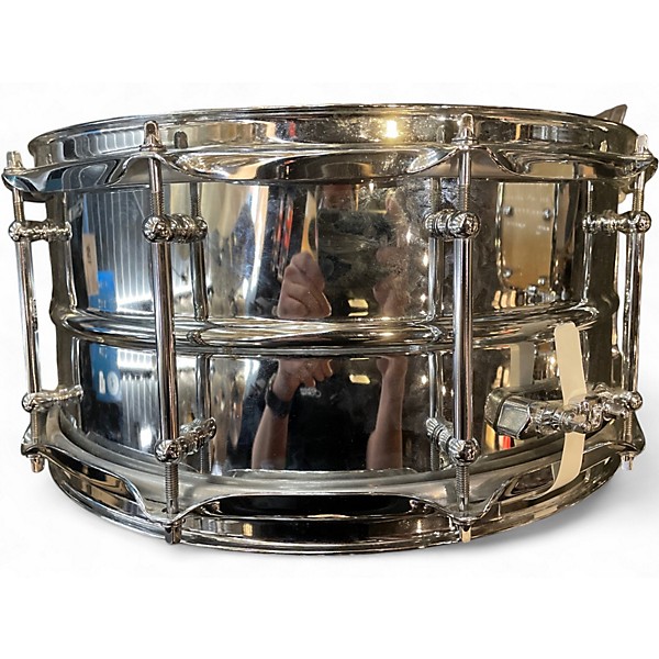Used Ludwig 14X6.5 Supralite Snare Chrome Drum