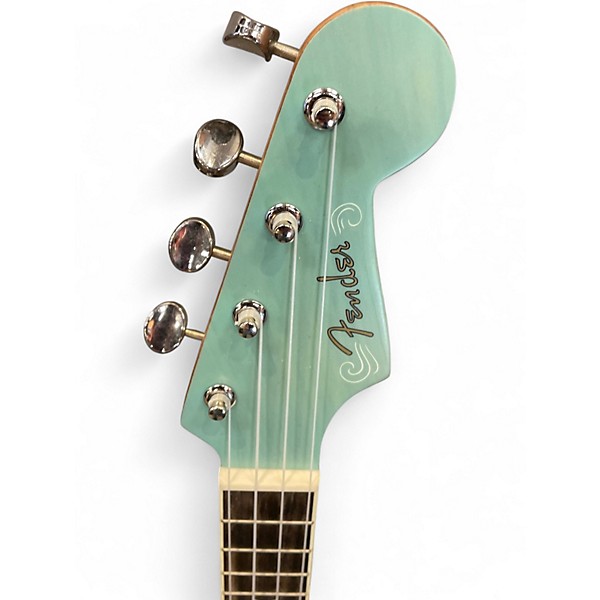 Used Fender Dhani Harrison Tenor Green Ukulele