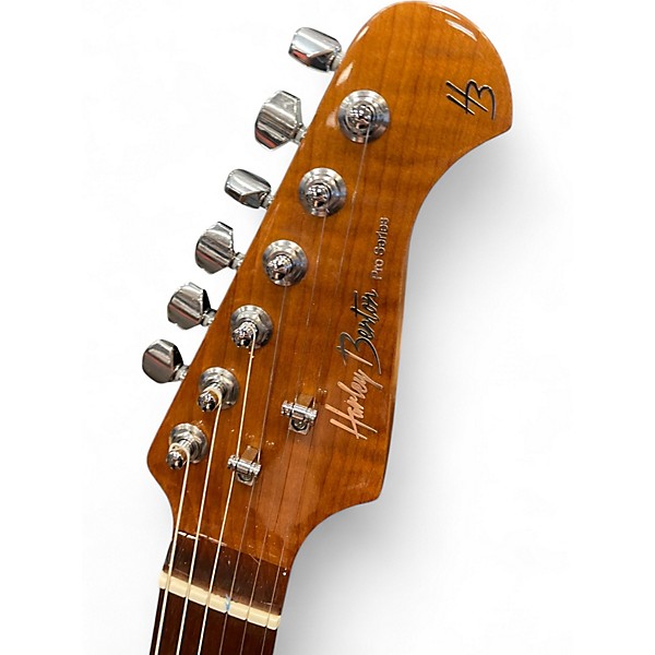 Used Harley Benton H3 PRO SERIES Maple Solid Body Electric Guitar