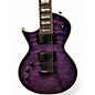 Used Ltd EC-1000 LH See-Thru Purple Sunburst Solid Body Electric Guitar