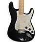Used Fender Standard Stratocaster Black Solid Body Electric Guitar