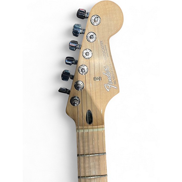 Used Fender Standard Stratocaster Black Solid Body Electric Guitar