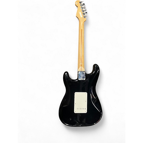 Used Fender Standard Stratocaster Black Solid Body Electric Guitar