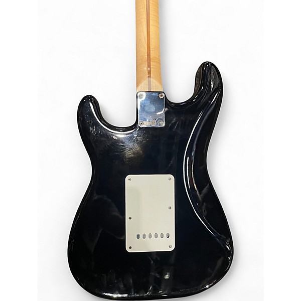 Used Fender Standard Stratocaster Black Solid Body Electric Guitar