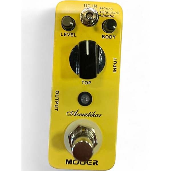Used Mooer ACOUSTIKAR Pedal