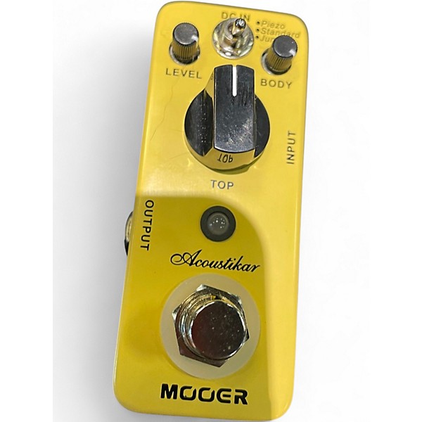 Used Mooer ACOUSTIKAR Pedal