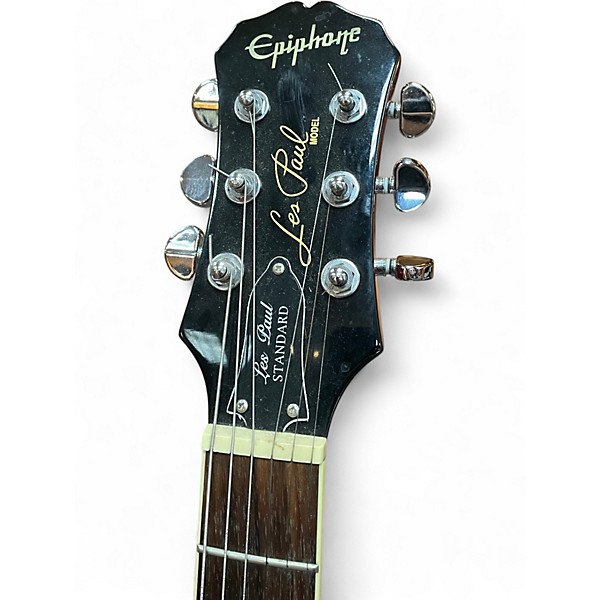 Used Epiphone Les Paul Standard Cherry Sunburst Solid Body Electric Guitar