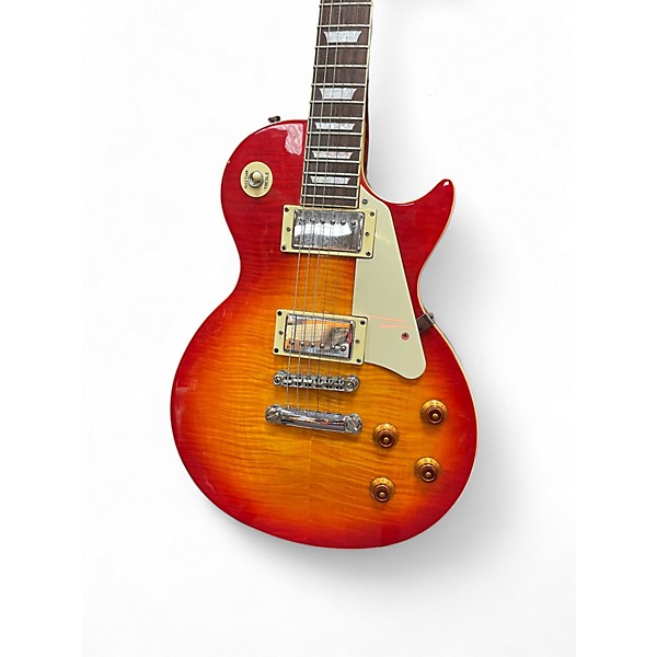 Used Epiphone Les Paul Standard Cherry Sunburst Solid Body Electric Guitar