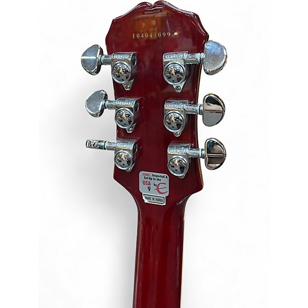 Used Epiphone Les Paul Standard Cherry Sunburst Solid Body Electric Guitar