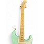 Used Fender American Performer Stratocaster HSS MATTE SURF GREEN Solid Body Electric Guitar