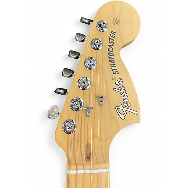 Used Fender American Performer Stratocaster HSS MATTE SURF GREEN Solid Body Electric Guitar
