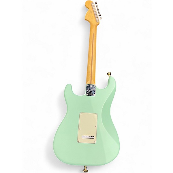 Used Fender American Performer Stratocaster HSS MATTE SURF GREEN Solid Body Electric Guitar