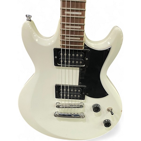 Used Ibanez GAX30 WHITE Solid Body Electric Guitar