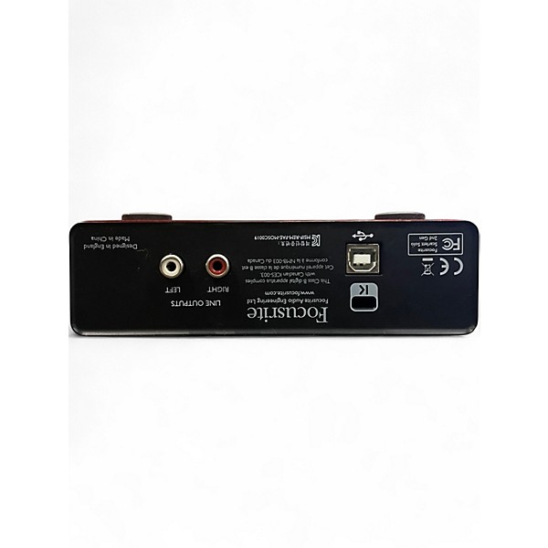 Used Focusrite Scarlett Solo Audio Interface