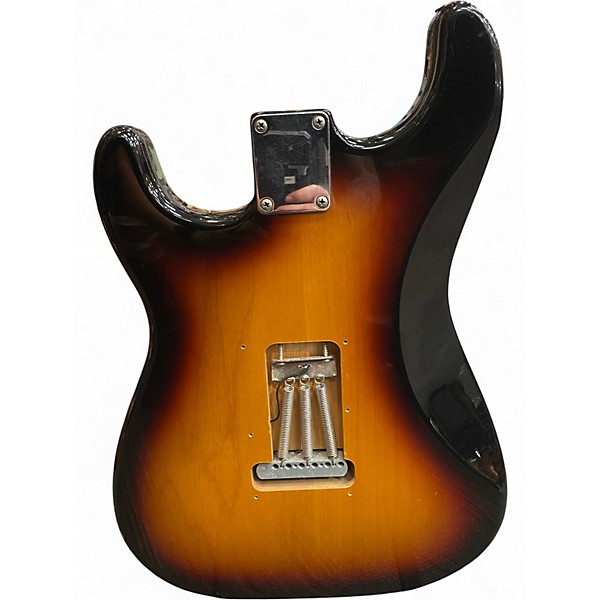 Used Fender Standard Stratocaster 2 Tone Sunburst Solid Body Electric Guitar