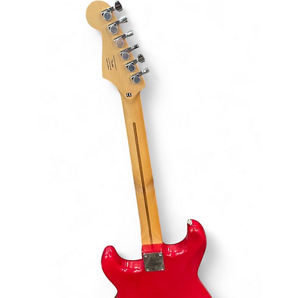 Used Squier Affinity Stratocaster SPARKLE RED Solid Body Electric Guitar