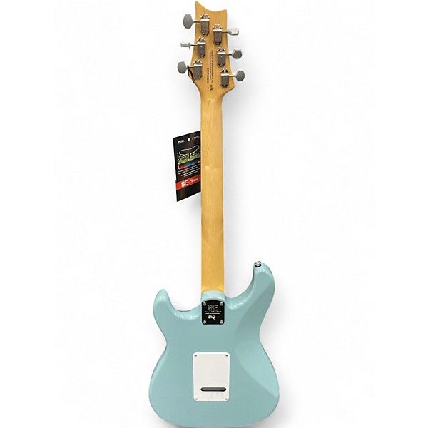 Used PRS SE Silver Sky STONE BLUE Solid Body Electric Guitar