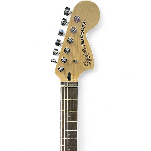 Used Squier Affinity Stratocaster HSS Black Solid Body Electric Guitar