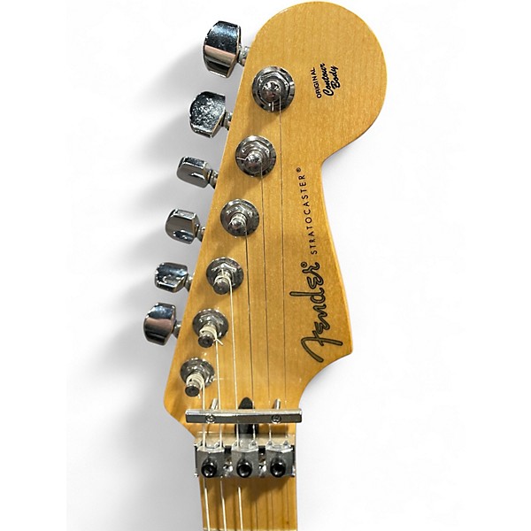 Used 2020 Fender Player Stratocaster HSS Floyd Rose White Solid Body Electric Guitar