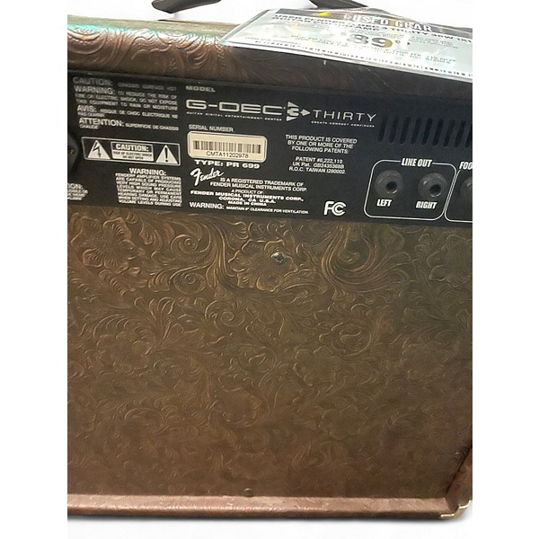 Used Fender G Dec 3 Thirty 30W 1x10 Guitar Combo Amp