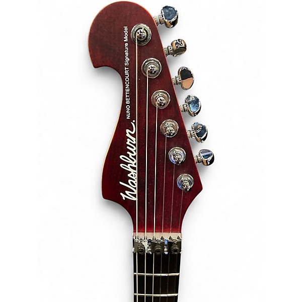 Used Washburn NUNO BETTENCOURT N24 RED Solid Body Electric Guitar