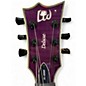 Used ESP LTD EC1000 Deluxe Purple Solid Body Electric Guitar