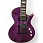 Used ESP LTD EC1000 Deluxe Purple Solid Body Electric Guitar