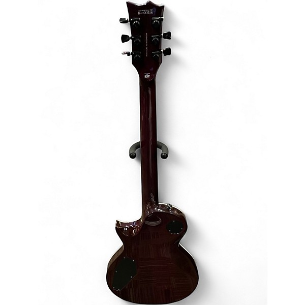 Used ESP LTD EC1000 Deluxe Purple Solid Body Electric Guitar