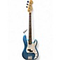 Used Fender American Professional Jazz Bass Blue Electric Bass Guitar thumbnail