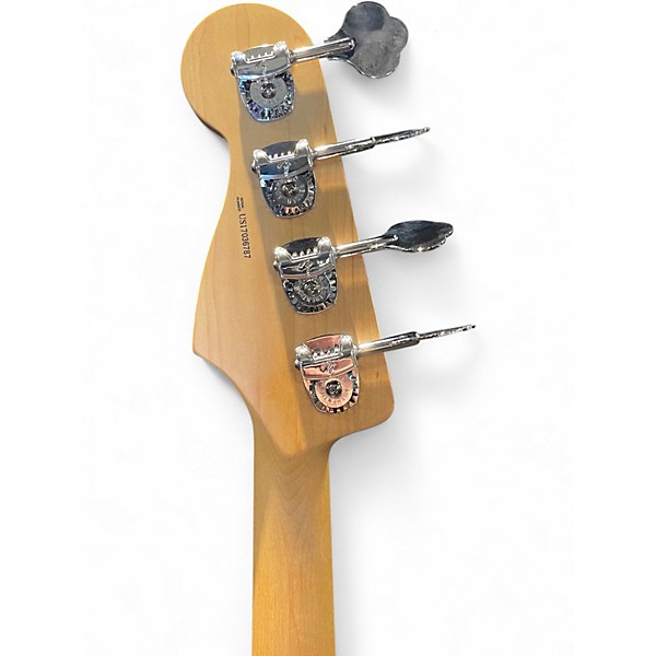 Used Fender American Professional Jazz Bass Blue Electric Bass Guitar