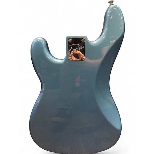 Used Fender American Professional Jazz Bass Blue Electric Bass Guitar