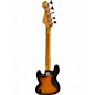 Used Fender Deluxe Jazz Bass V 3 Tone Sunburst Electric Bass Guitar