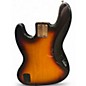 Used Fender Deluxe Jazz Bass V 3 Tone Sunburst Electric Bass Guitar
