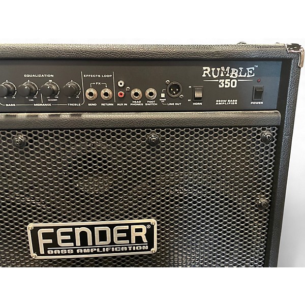 Used Fender Rumble 350 350W 2x10 Bass Combo Amp