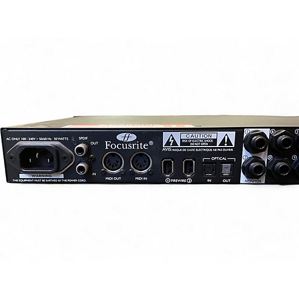 Used Focusrite Saffire Pro 40 Audio Interface