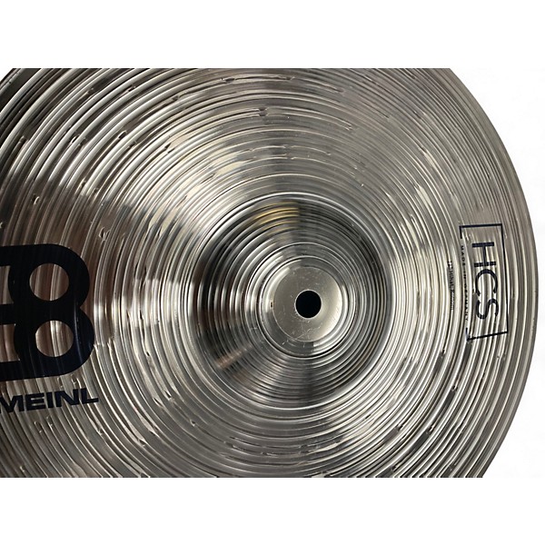 Used MEINL 13in HCS Hi Hat Pair Cymbal
