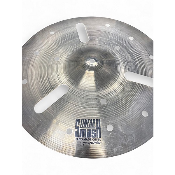 Used Wuhan Cymbals & Gongs 17in LINEAR SMASH Cymbal