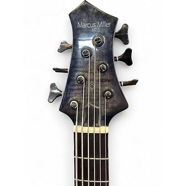 Used Sire Marcus Miller M7 6 String Black Burst Electric Bass Guitar