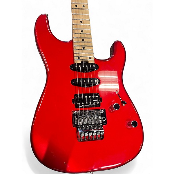 Used Charvel MIJ San Dimas SD1 HSS Candy Apple Red Solid Body Electric Guitar
