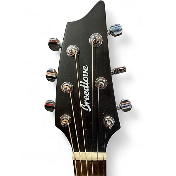 Used Breedlove discovery s concert ce Natural Acoustic Electric Guitar