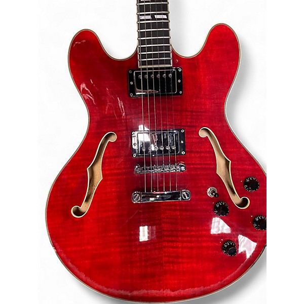 Used Eastman T486 RED Hollow Body Electric Guitar