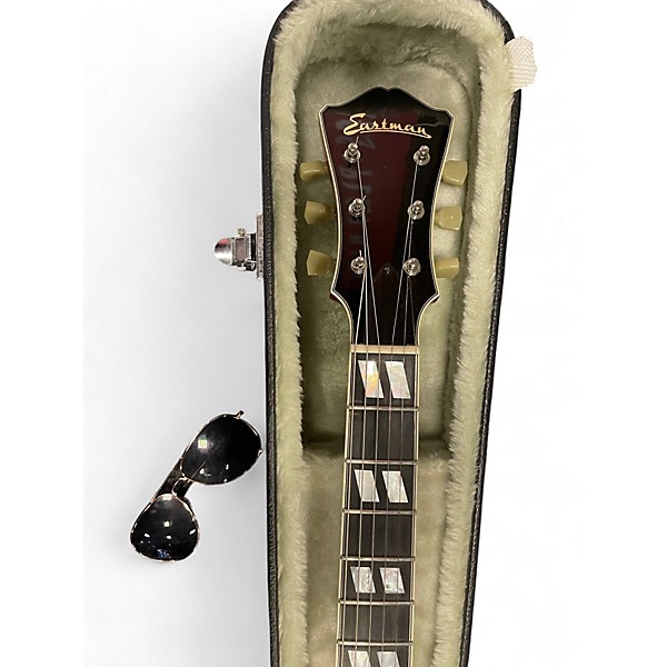 Used Eastman T486 RED Hollow Body Electric Guitar