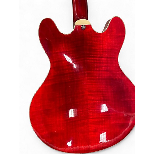 Used Eastman T486 RED Hollow Body Electric Guitar