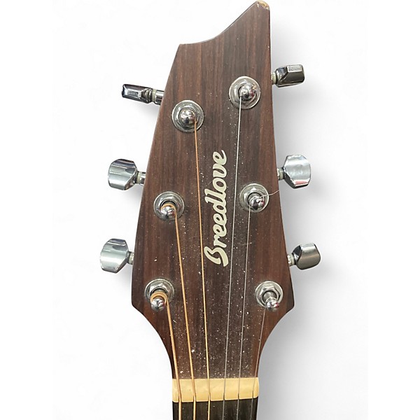 Used Breedlove Discovery Concert Natural Acoustic Guitar