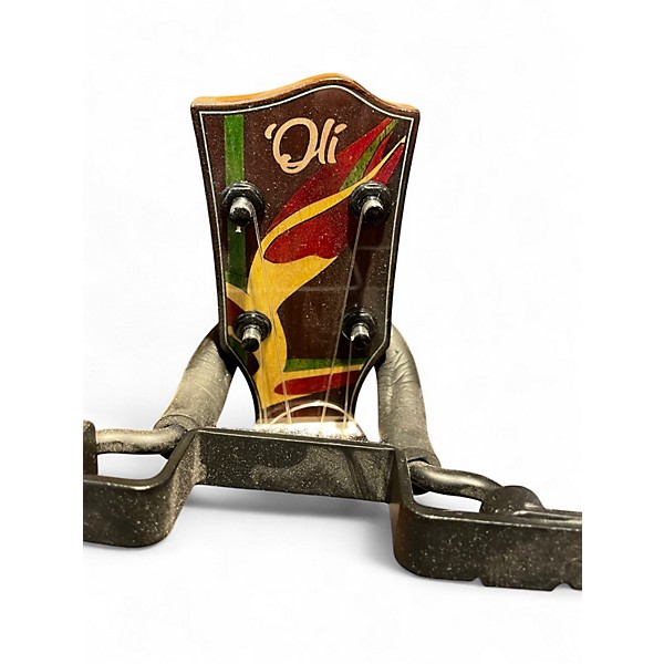 Used Oli L2CCR Natural Ukulele