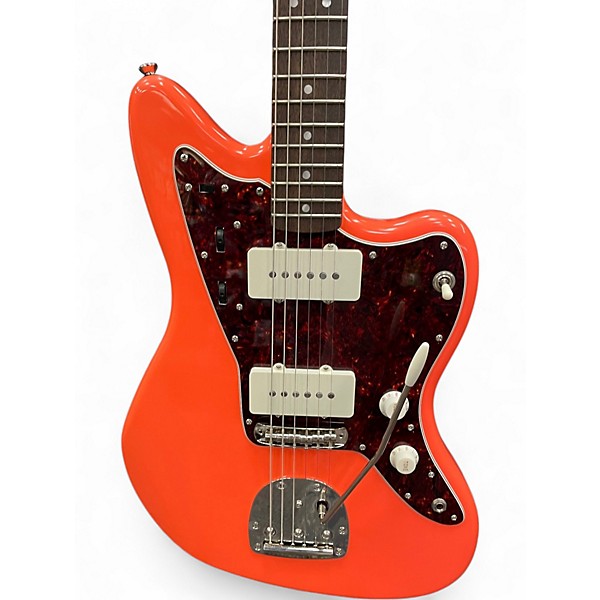 Used Squier JAZZ MASTER Tahitian Coral w/Indian Laurel FB Solid Body Electric Guitar