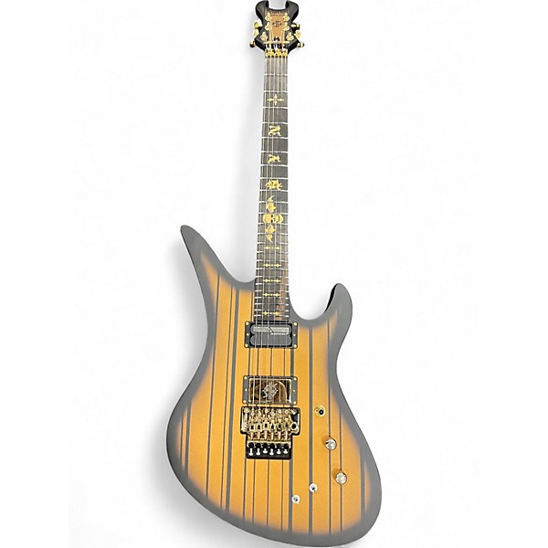 Used Schecter Guitar Research Synyster Gates Signature Custom S SATIN GOLD Solid Body Electric Guitar