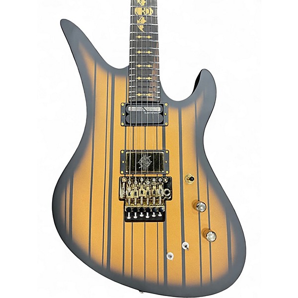Used Schecter Guitar Research Synyster Gates Signature Custom S SATIN GOLD Solid Body Electric Guitar
